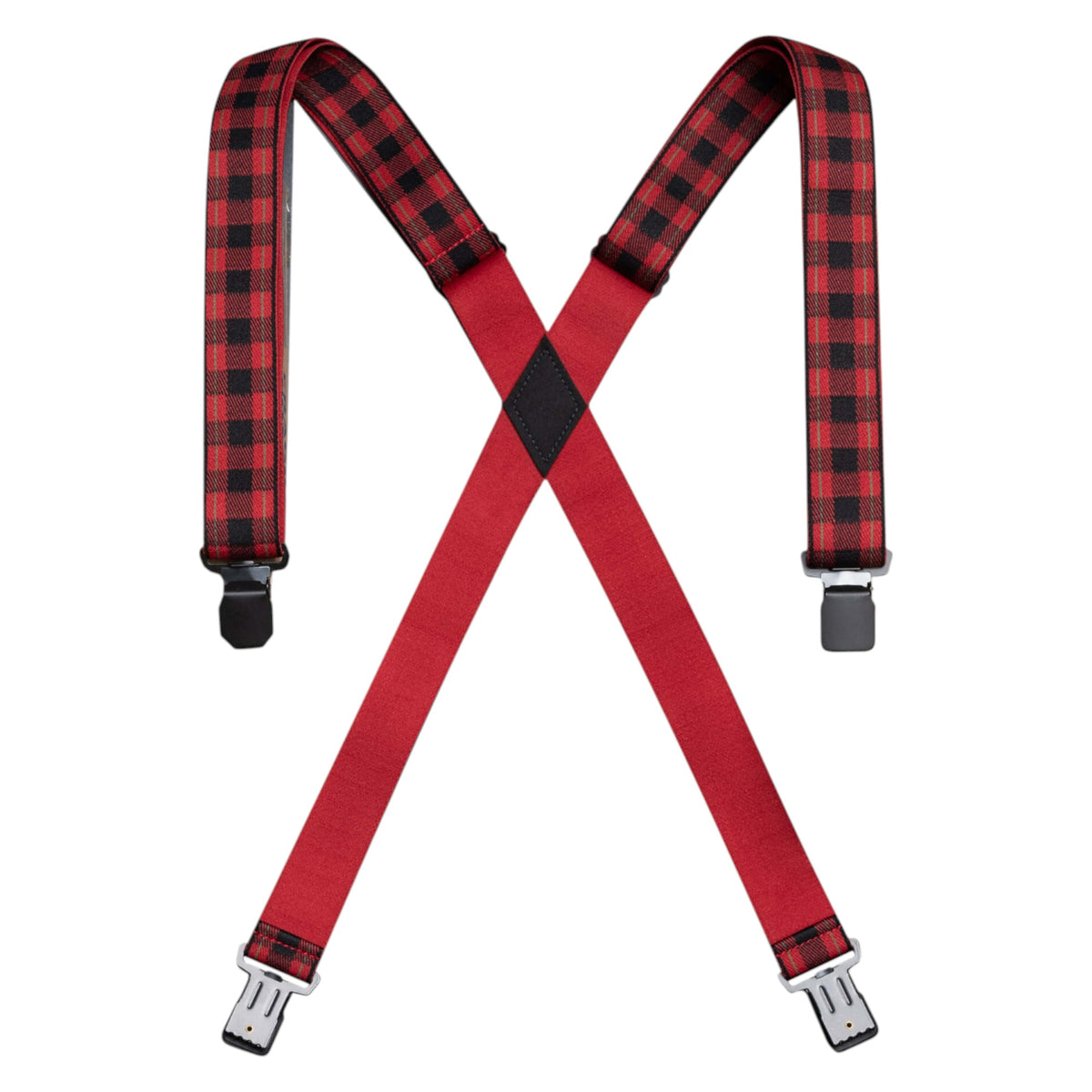 Jessup Plaid Adult Suspenders