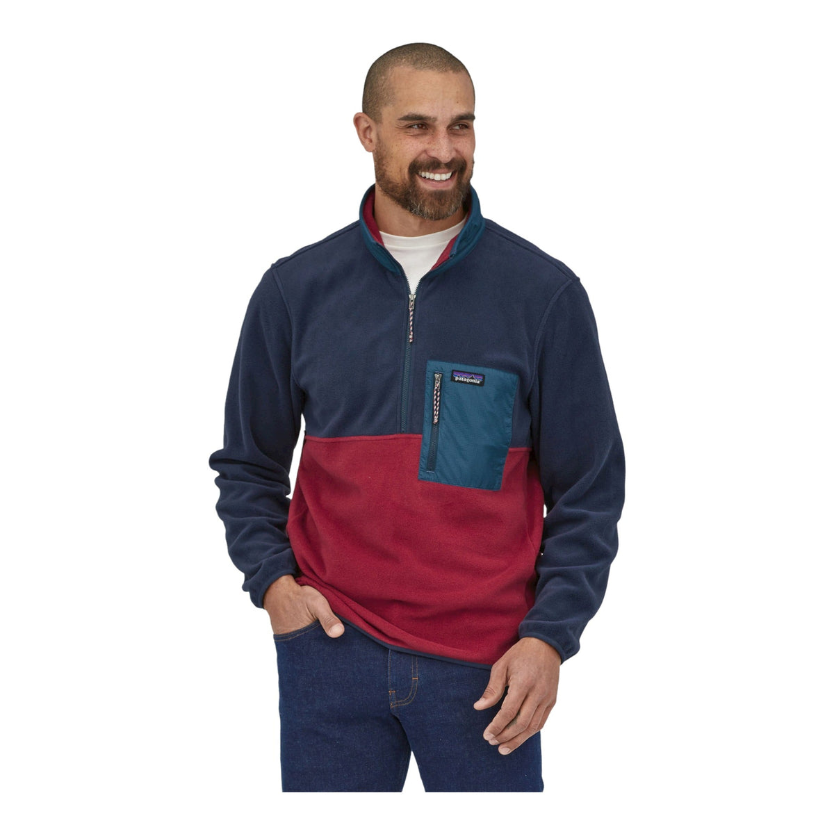 Microdini ½ Zip Pullover Men Mid Layer