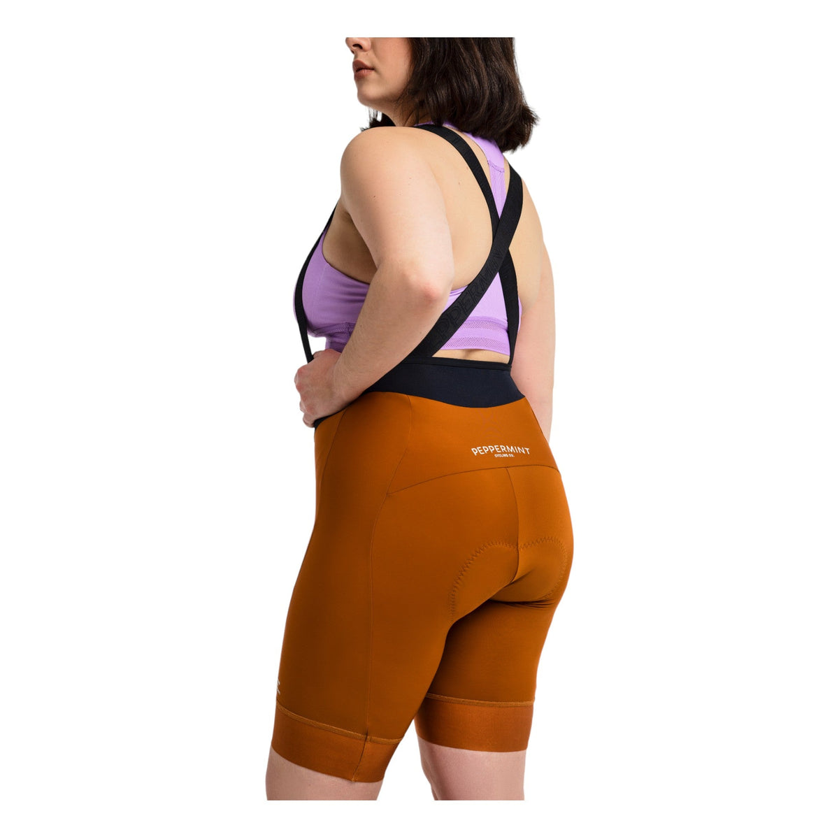 Cuissard à Bretelles de Vélo de Route Signature Femme