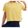 Maillot de Vélo de Montagne Manches Courtes Gravel Crop Femme