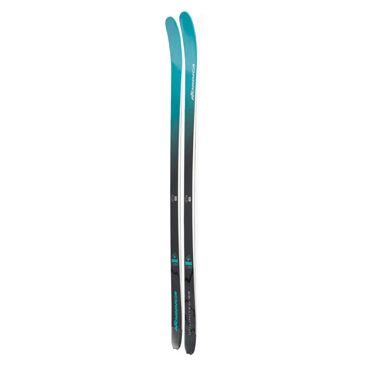 Unlimited 88 Flat Adult Alpine Skis