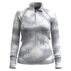 Haut de Sous-Vêtement Thermal Merino 1/4 Zip Femme