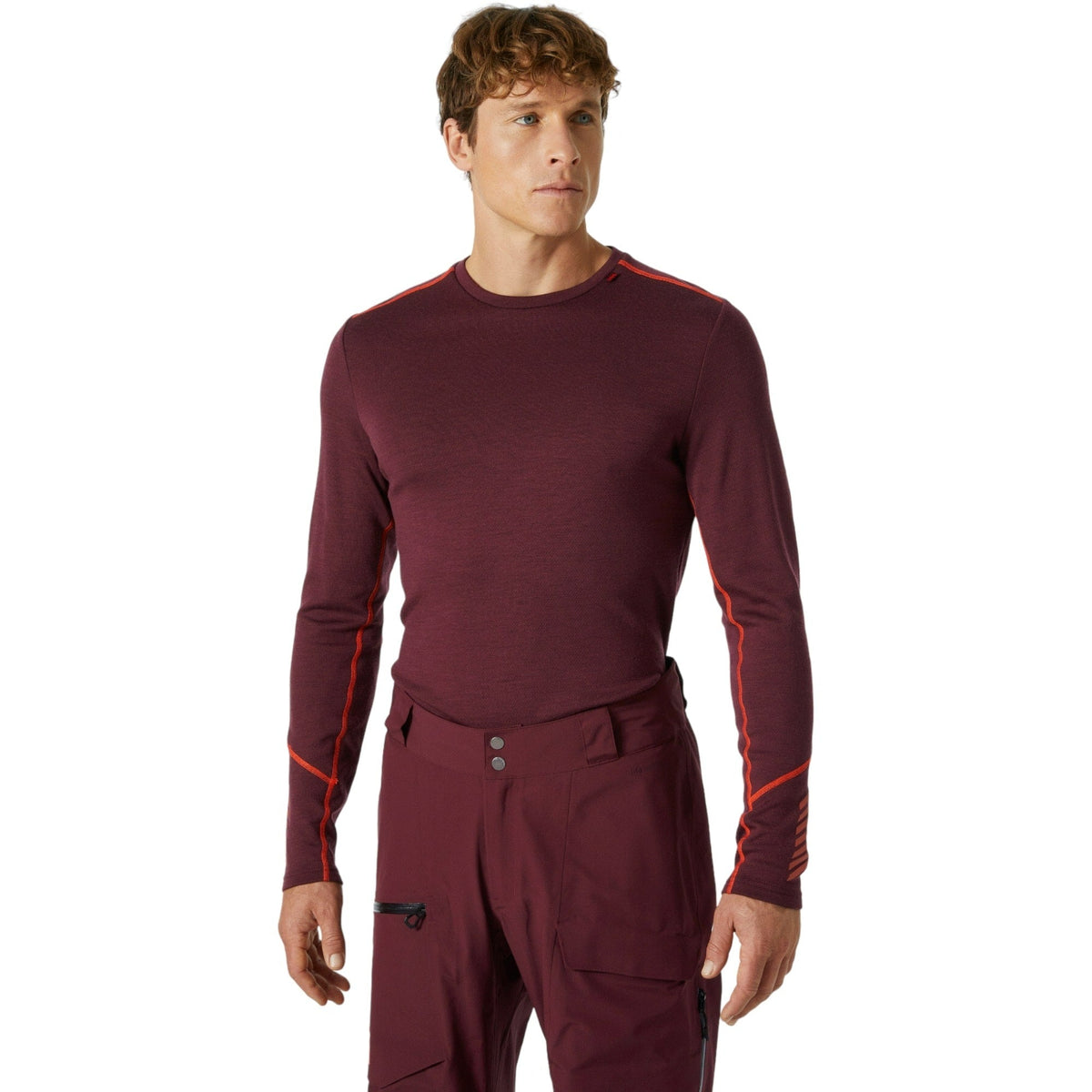 Haut de Sous-Vêtement Lifa Merino Midweight Crew Homme