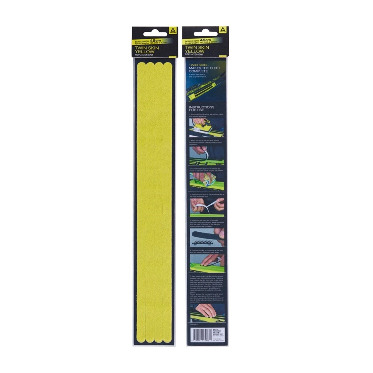 Replacement Twin Skin YL (Mohair Mix) Ski Skin