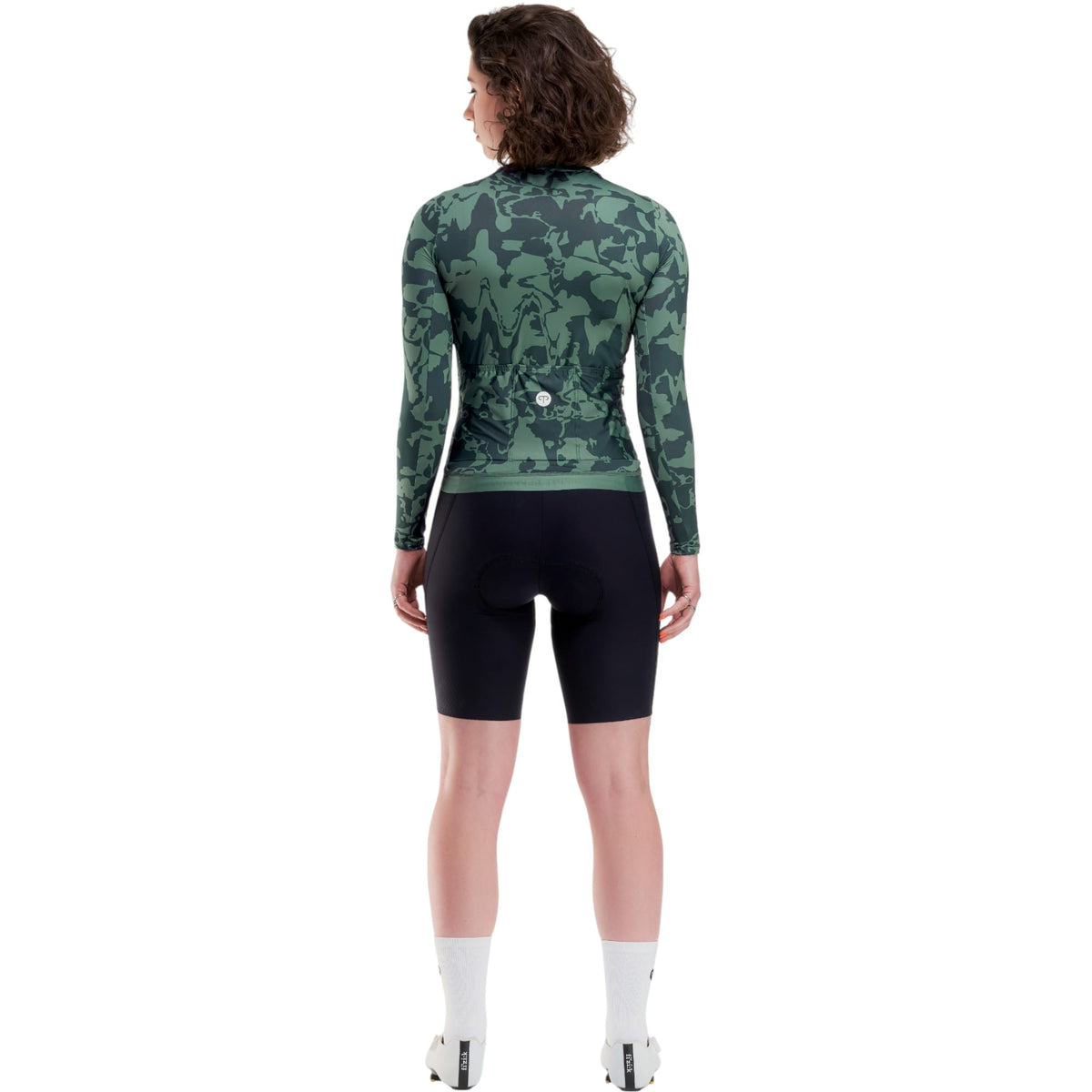 Maillot de Vélo de Route Manches Longues Signature Femme