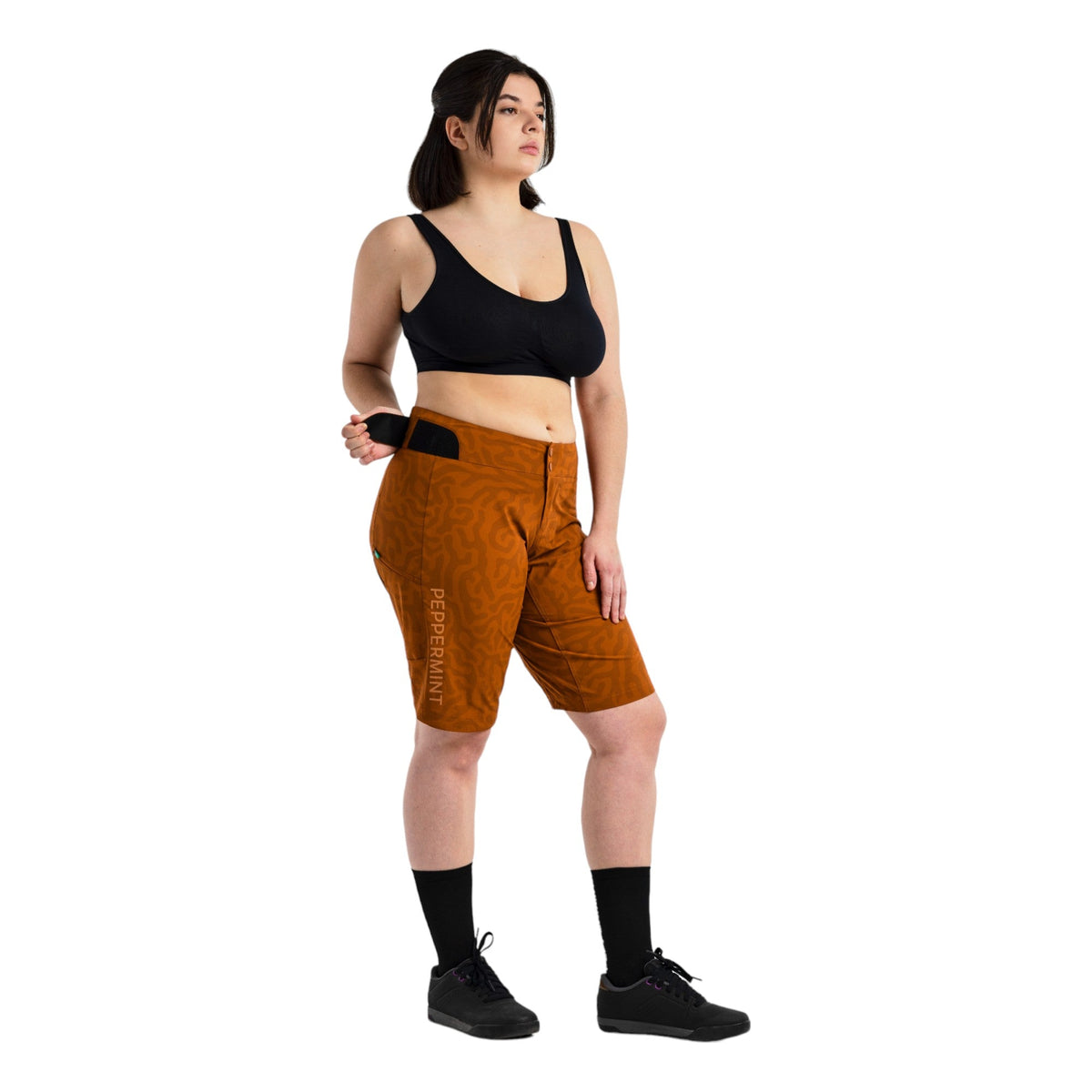 Short de Vélo de Montagne Trail Tech Femme