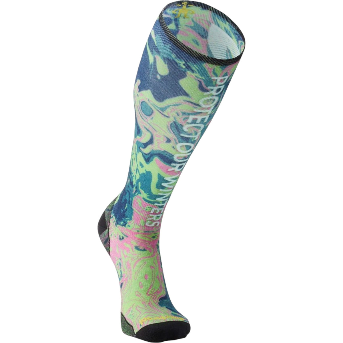 Zero Cushion Pow Print OTC Men Ski Socks