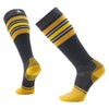 Snow Targeted Cushion Stripe Extra Adult Ski Socks