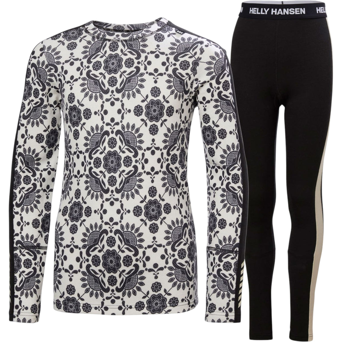 Graphic Lifa Merino Kids Base Layer Set