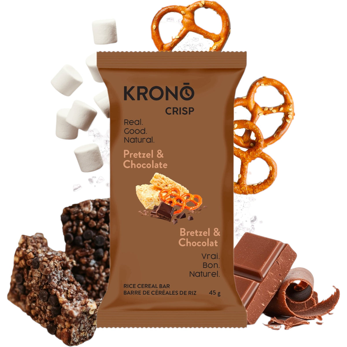 Krono Nutrition Choco Bretzel.FC12 50g