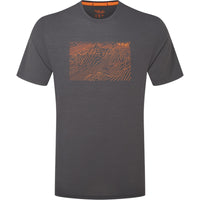 Chandail Manches Courtes de Course Syncrino Ridge Homme