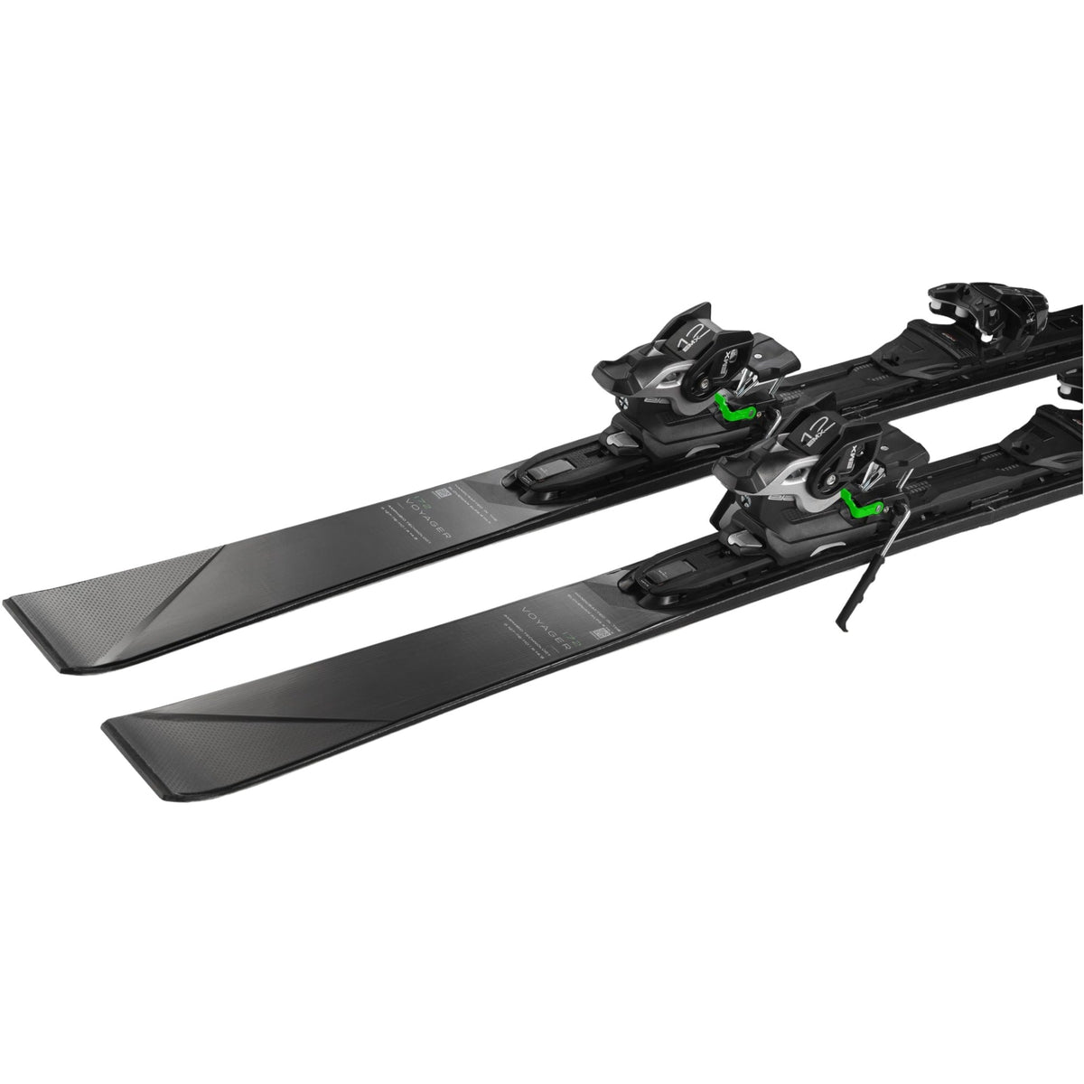 Skis Alpins Voyager Black + EMX 12 FX Adulte