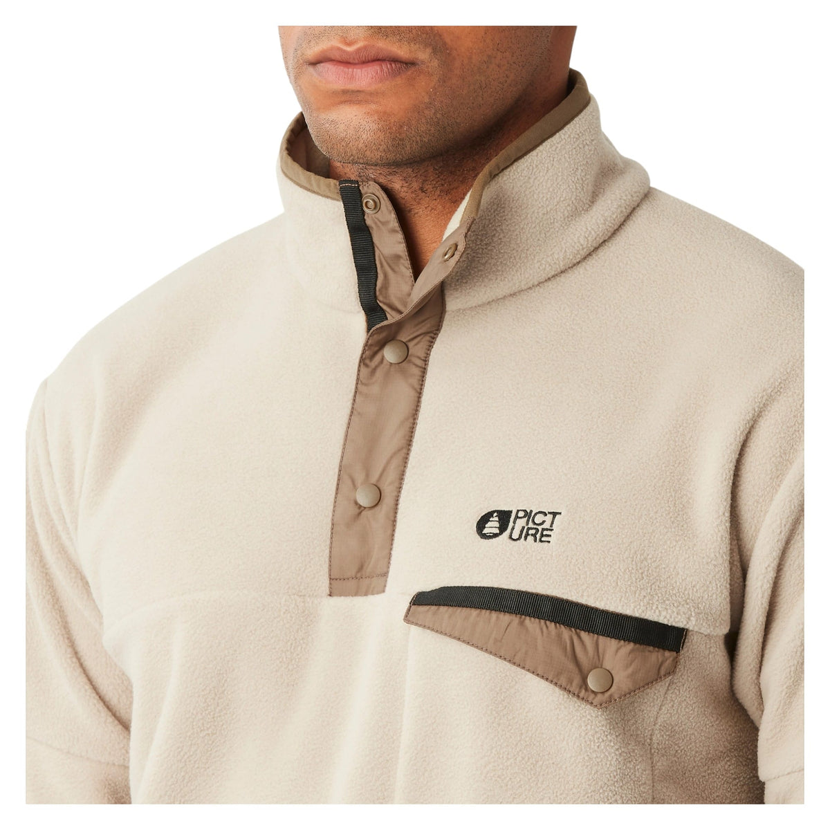 Couche Isolante Arcca 1/4 Fleece Homme