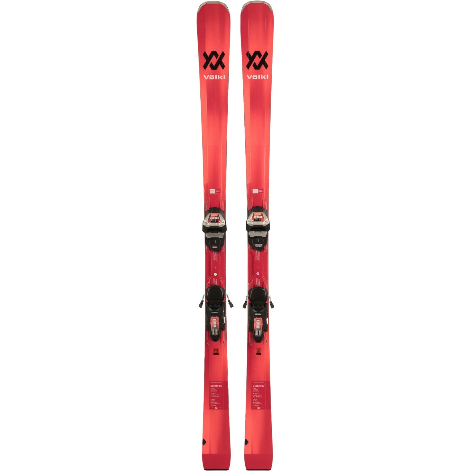 Deacon 80 + Lowride Adult Alpine Skis