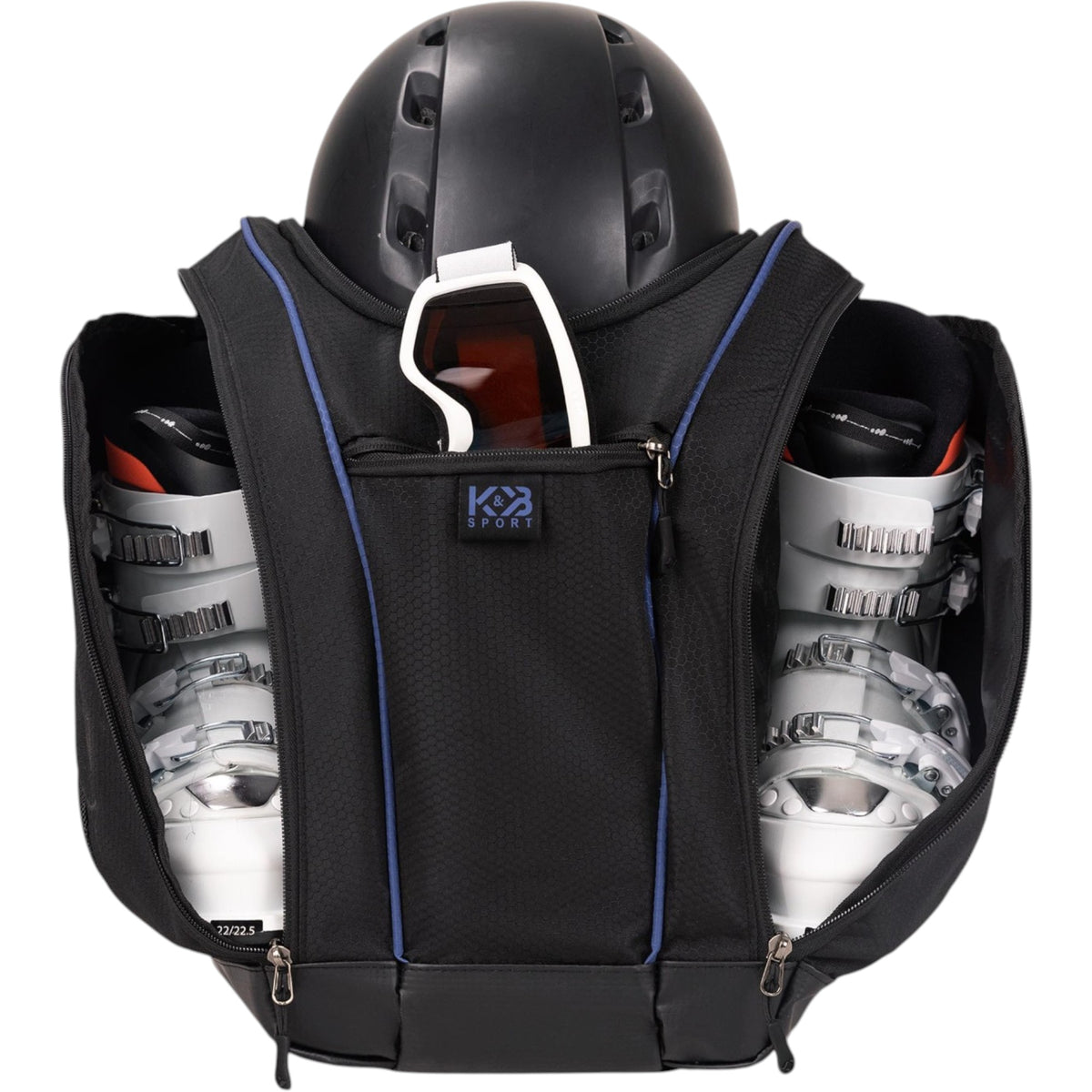 K&B Noir/Accents Bleus