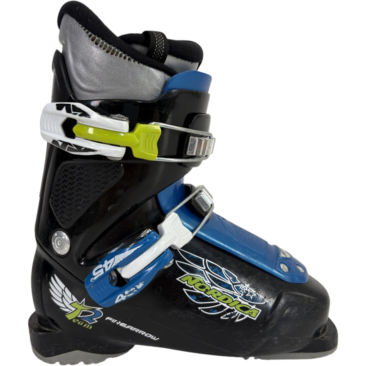 Used Team 2 Firearrow Kids Ski Boots
