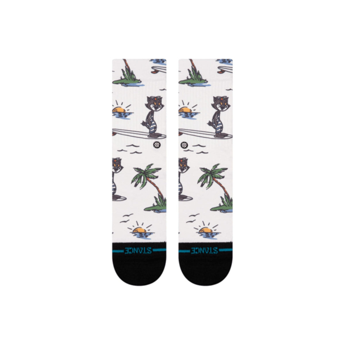 Kool Katz Surf Crew Adult Socks