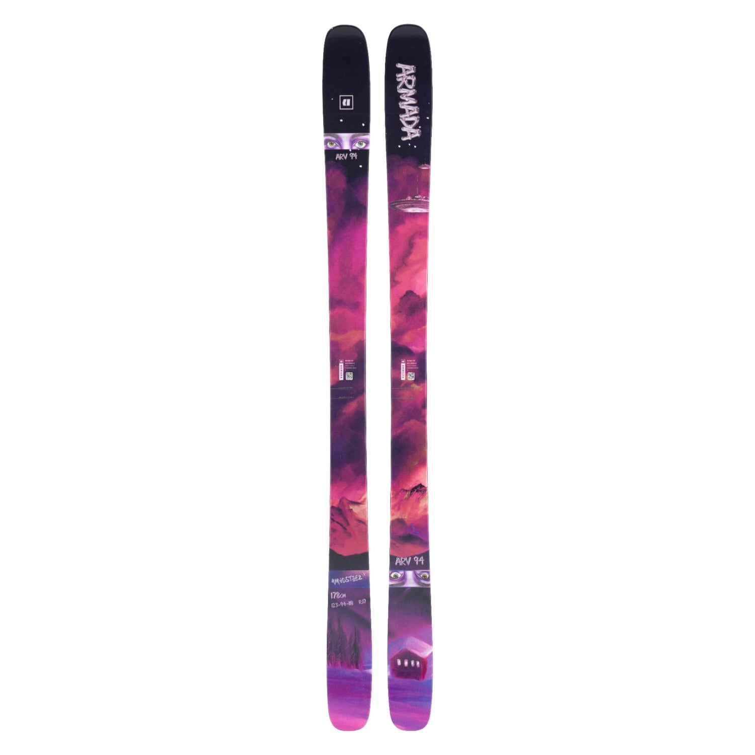 Skis Alpins ARV 94 Adulte