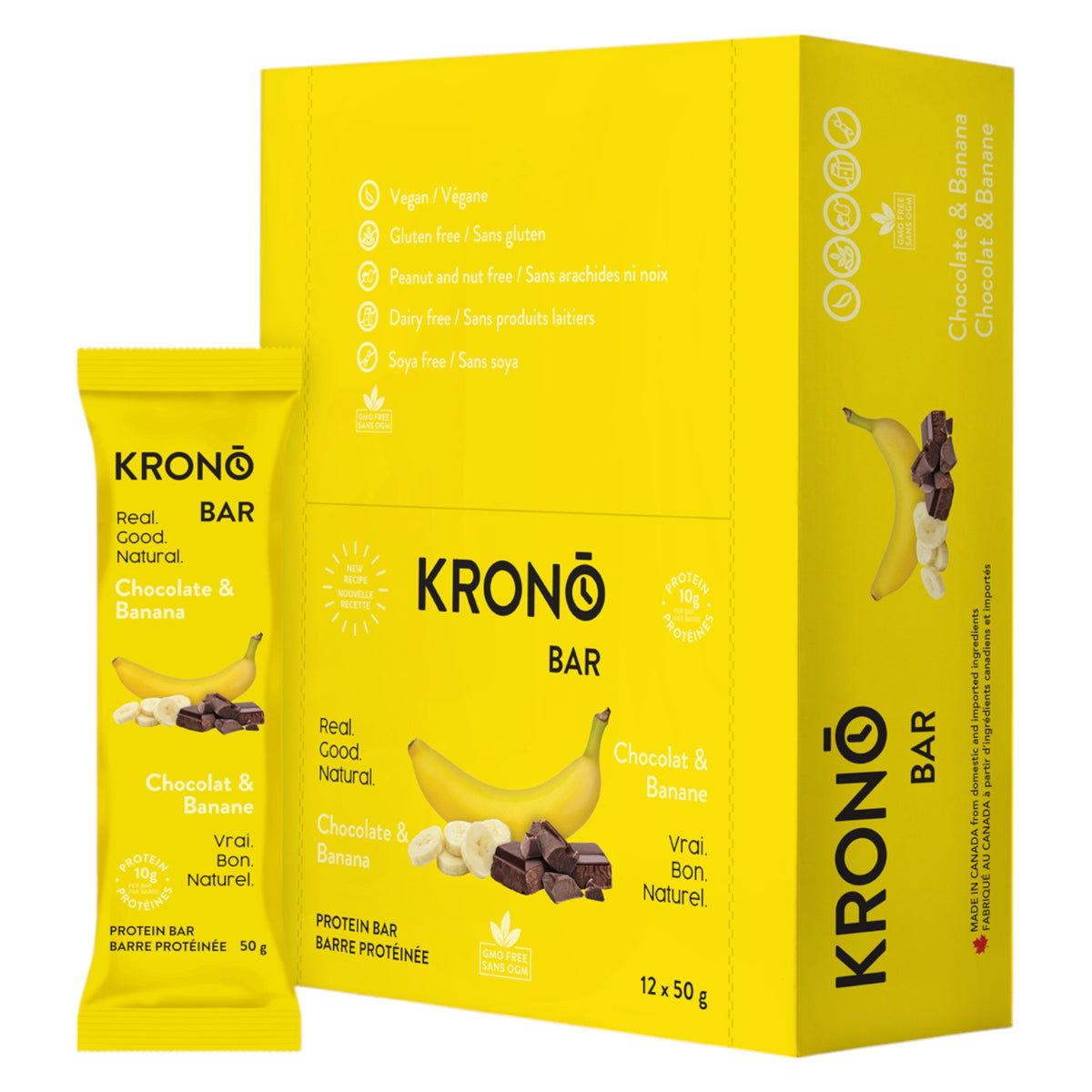Krono Barres de Protéinées, Boîte de 12