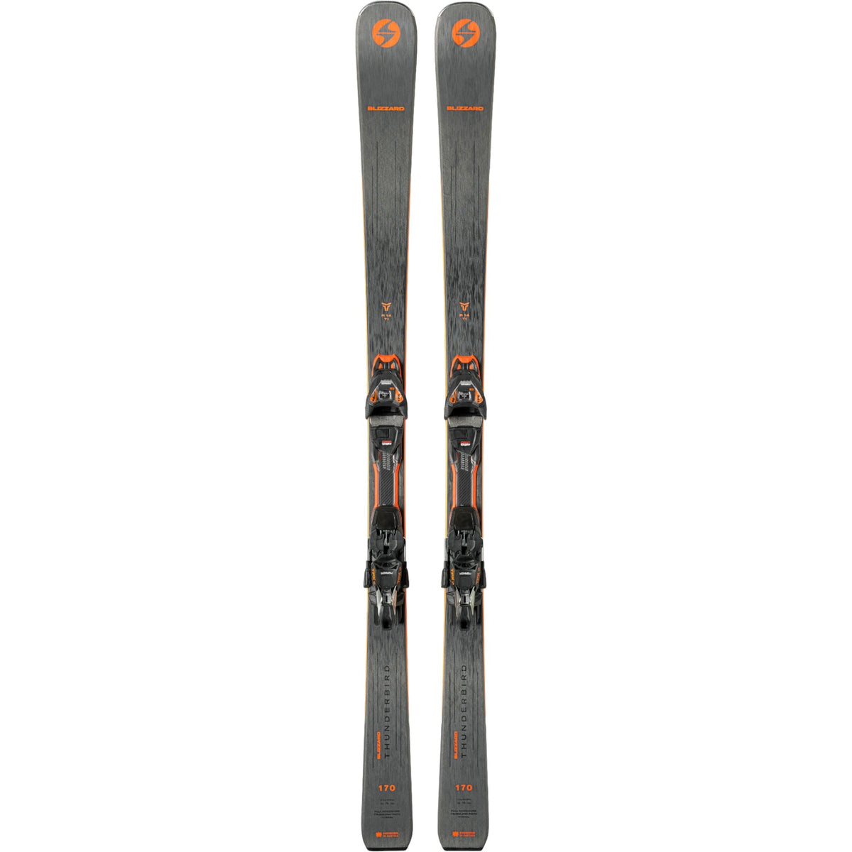 Thunderbird Sport R14 TI+TPX12 Adult Alpine Skis