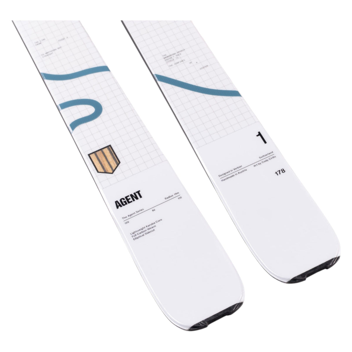 Skis Alpins Agent 1 Adulte