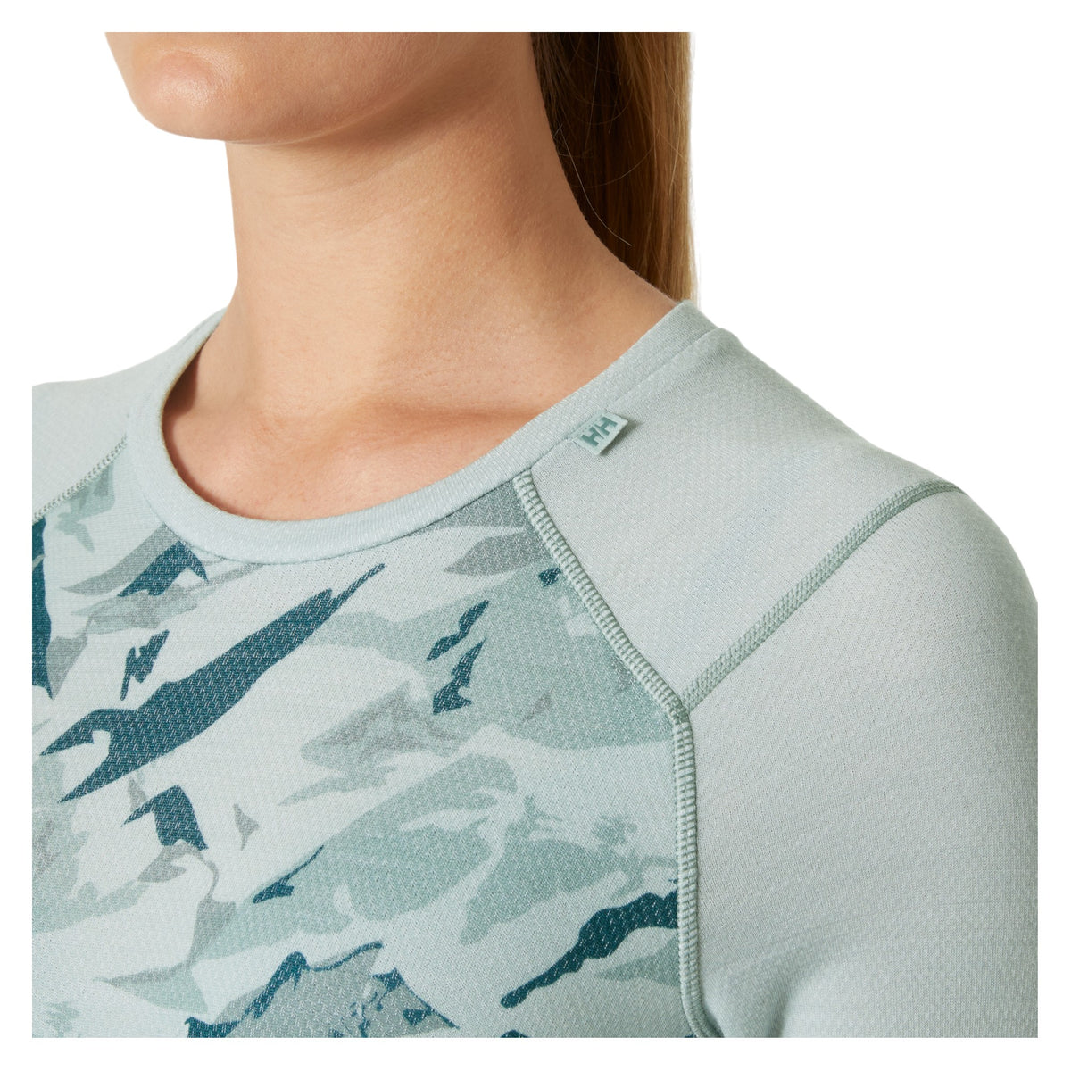 Haut de Sous-Vêtement Lifa Merino Midw Gra Crew Femme