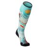 Ski Targeted Cushion Snow Bunny Print OTC Women Ski Socks