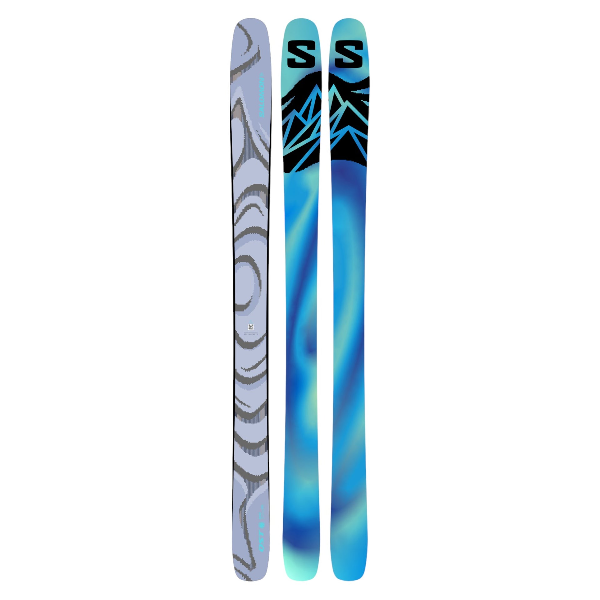 Salomon Qst 100 Adult Alpine Skis – Oberson