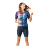 Maillot de Vélo Chandail Manches Courtes Femme