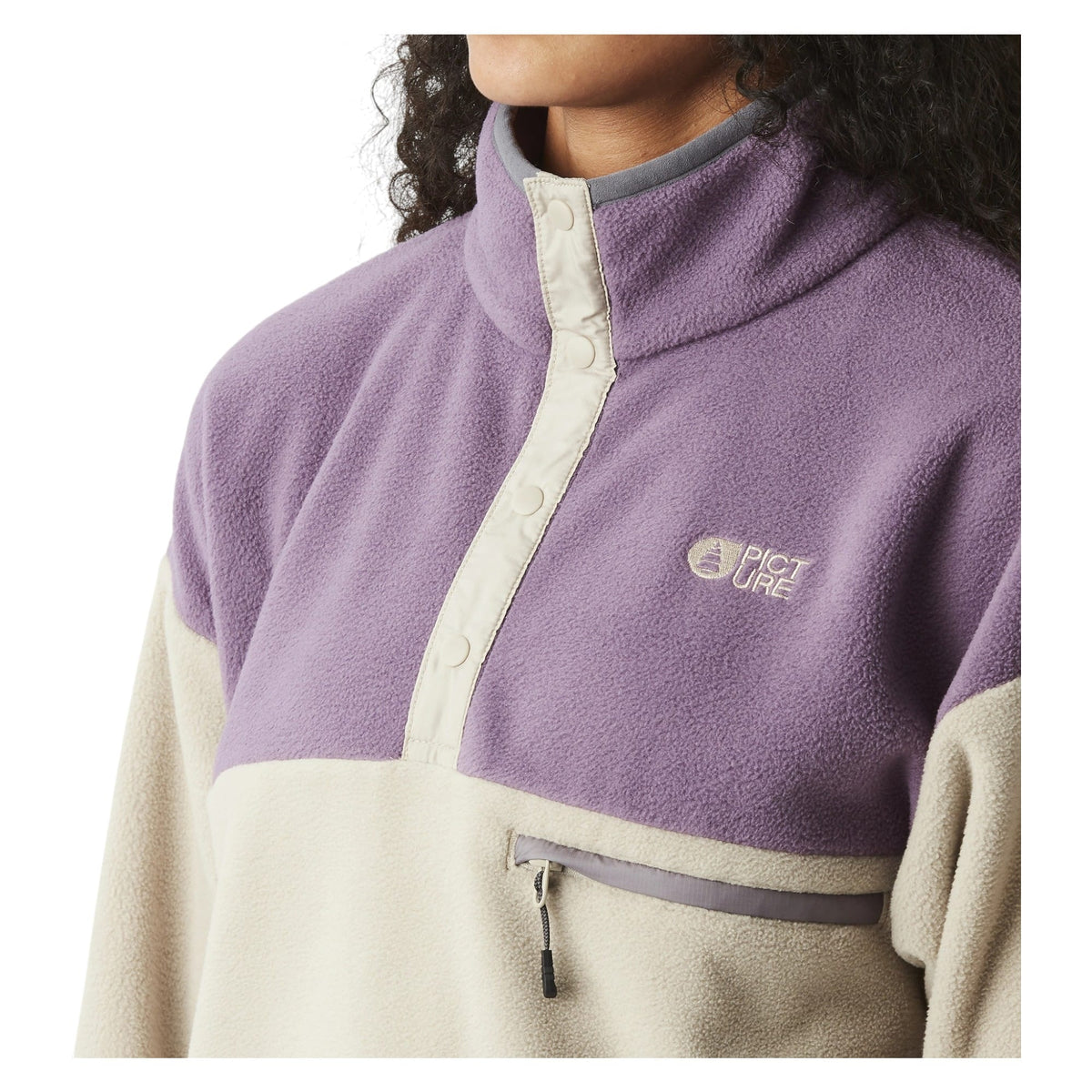 Arcca 1/4 Fleece Women Long-Sleeved Shirt