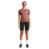Maillot de Vélo de Route Manches Courtes Pro Gravel Femme