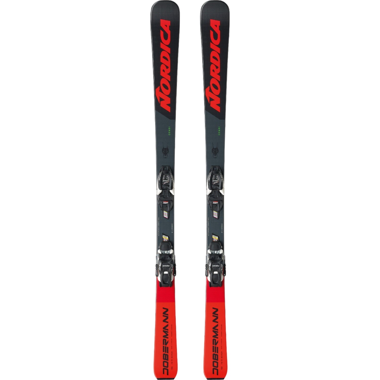 Dobermann Combi Pro S FDT + JR 7.0 FD Kids Alpine Skis