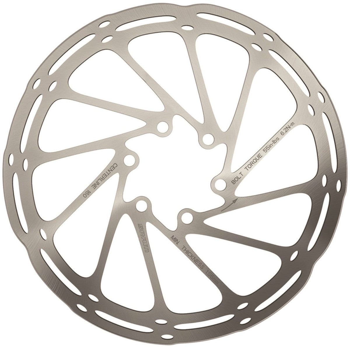 Centerline Rounded Disc Brake Rotor