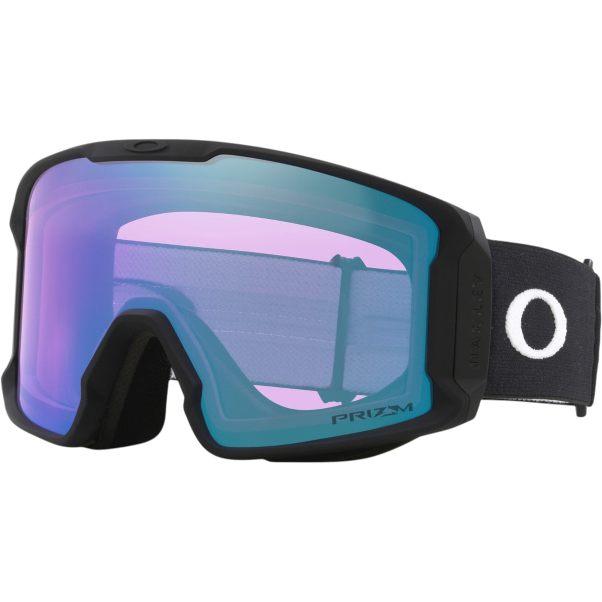 Oakley Mat Noir PZ Iced Iridium Large Fit