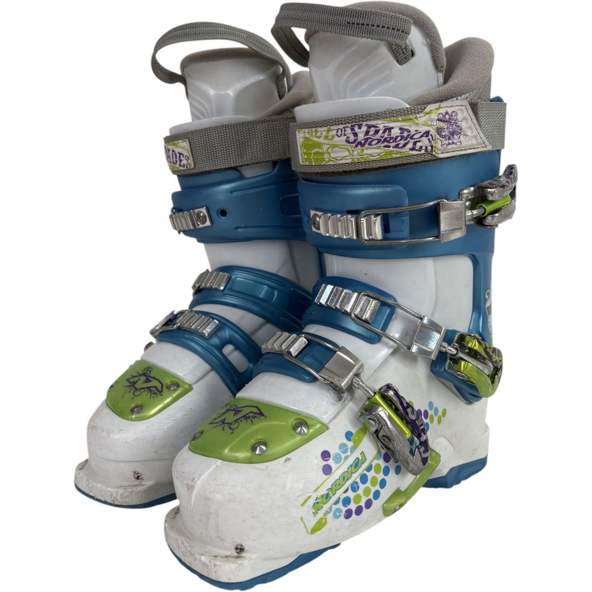 Used Ace Of Spades 3 Kids Ski Boots