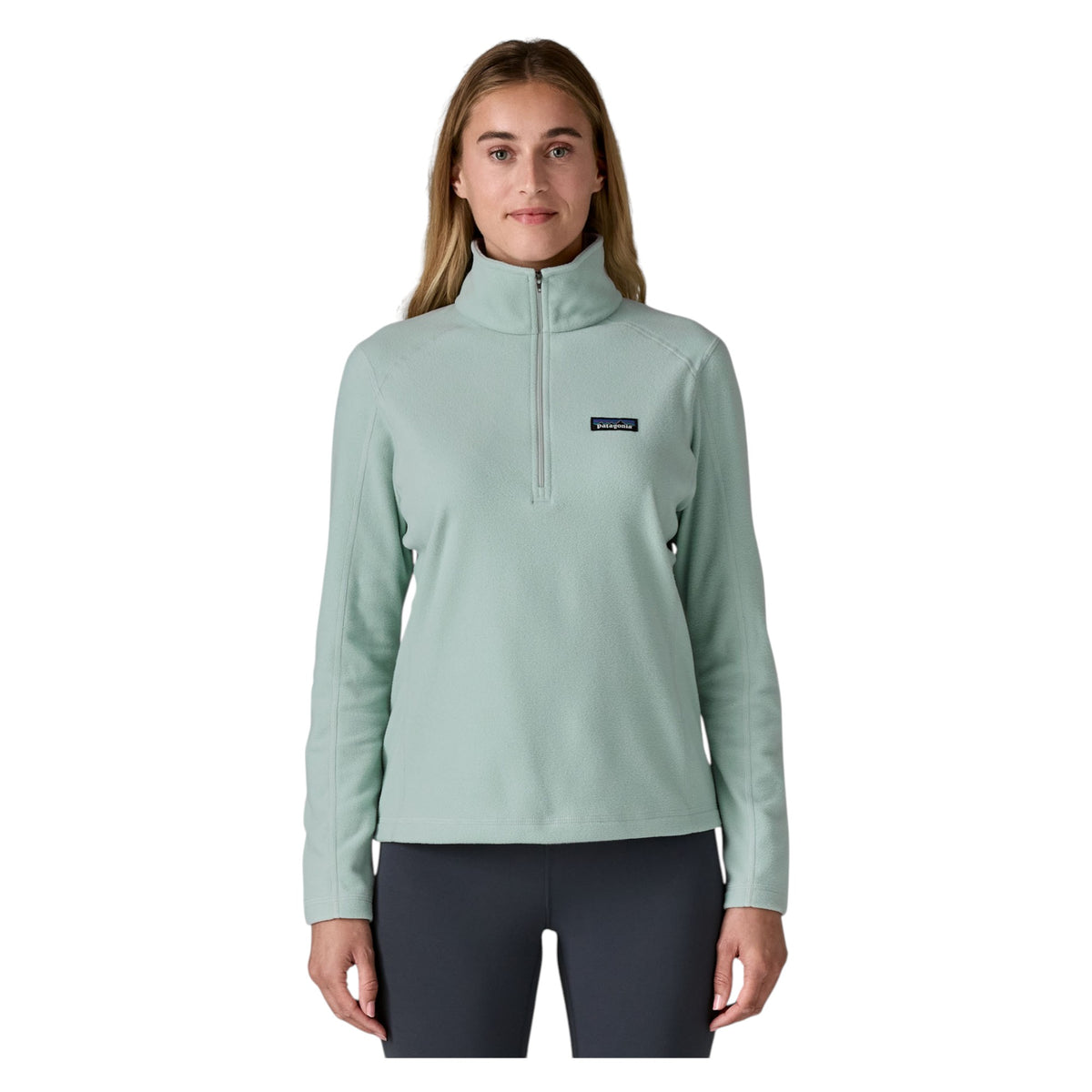 Chandail Manches Longues Micro D 1/4 Zip Femme