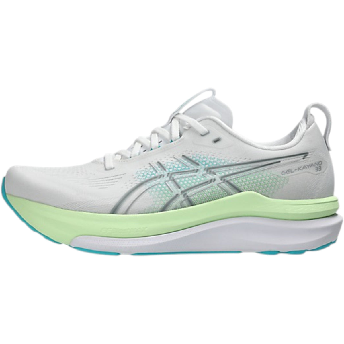 Asics Blanc/Energy Aqua.100 10.0