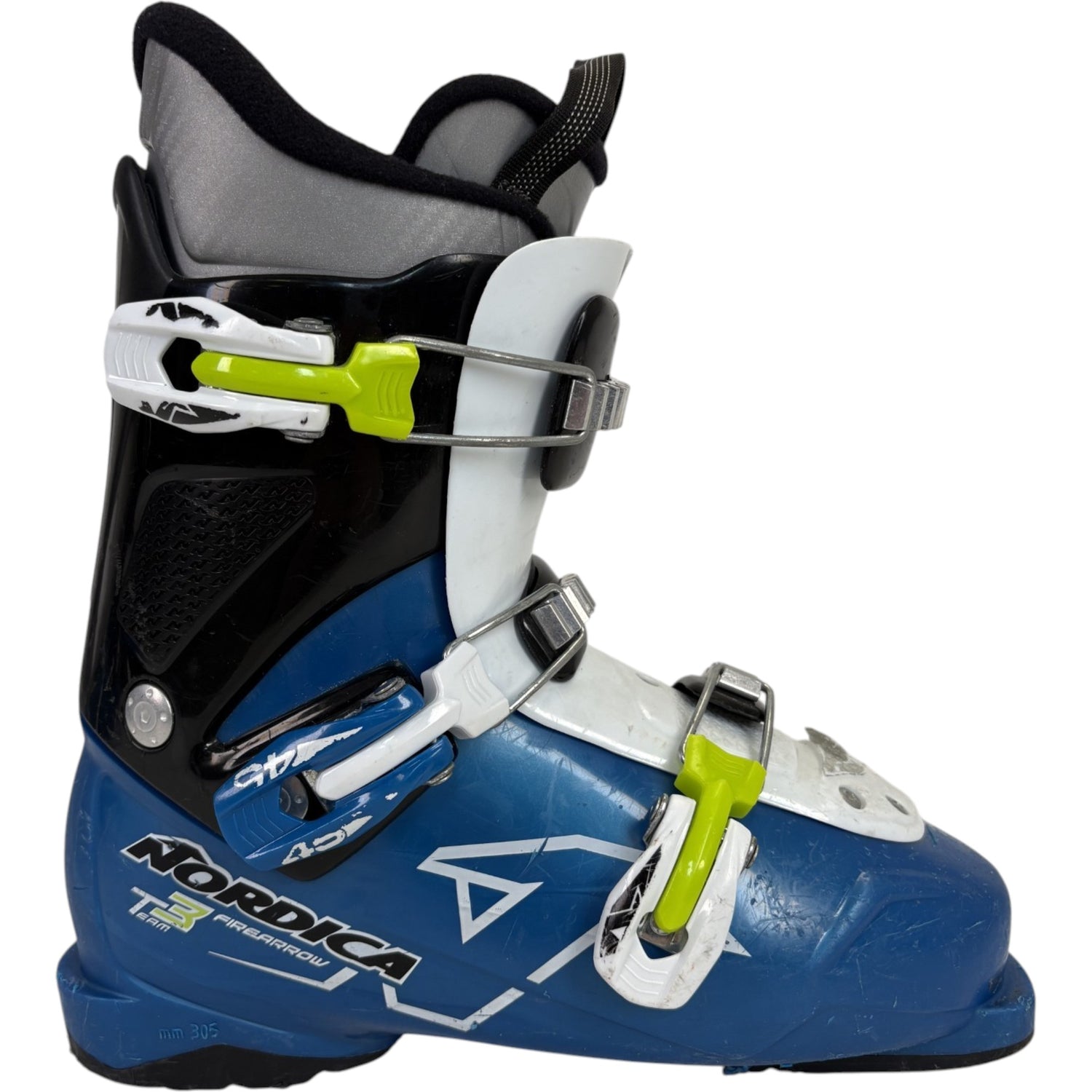 Used Team 3 Firearrow Kids Ski Boots