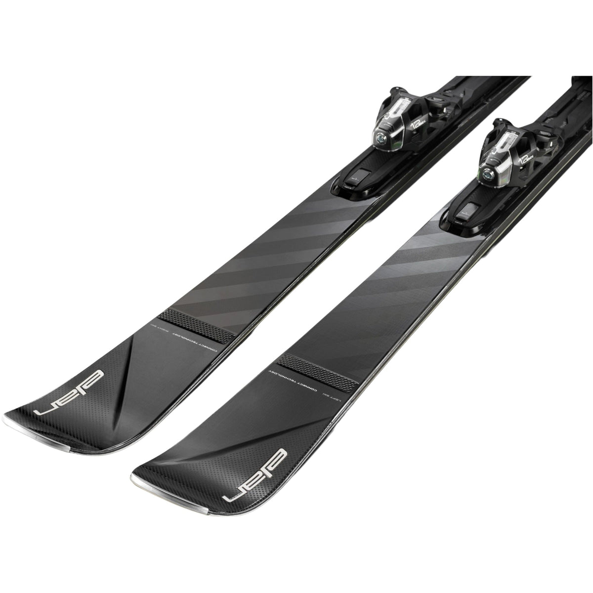 Skis Alpins Voyager Black + EMX 12 FX Adulte