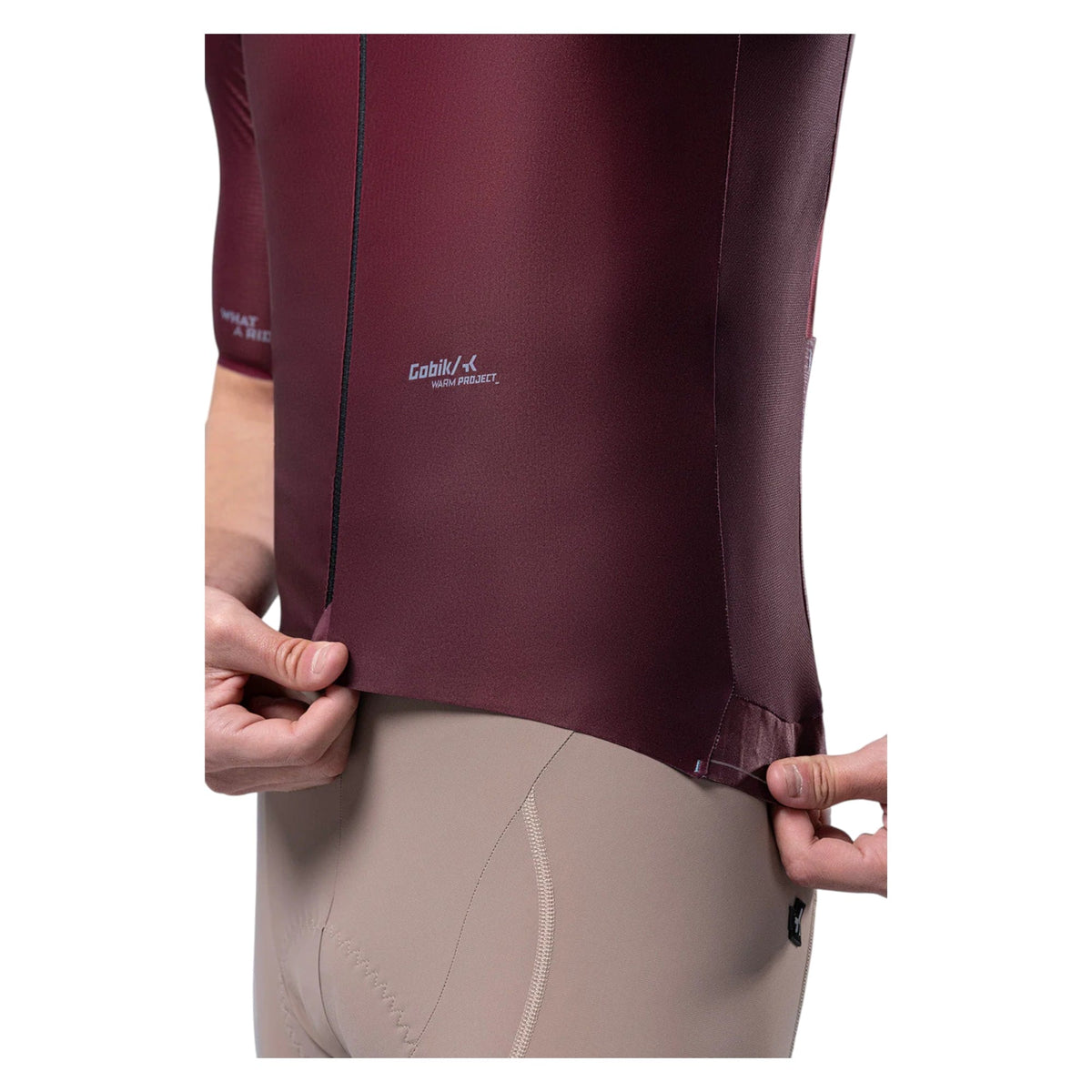 Maillot de Vélo de Route Manches Courtes Magnitude Homme
