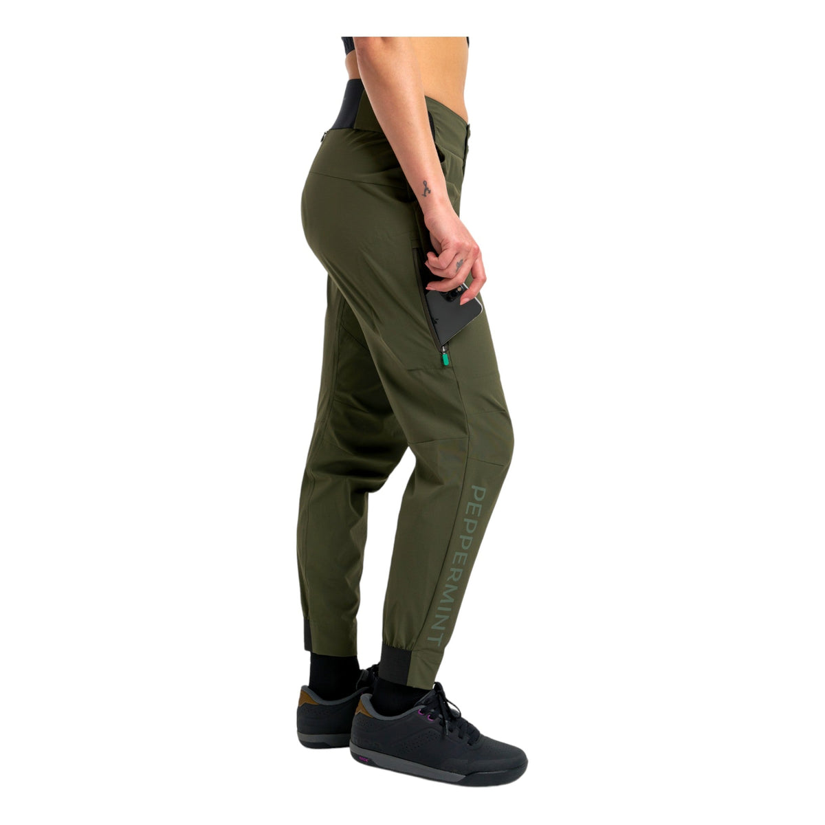 Pantalon de Vélo de Montagne Trail Femme