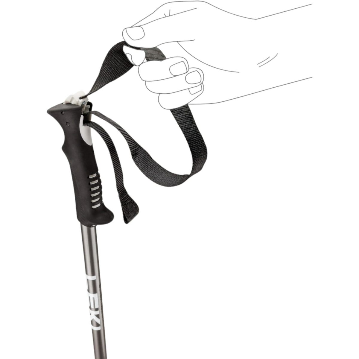 Leki Noir/Anthracite 110
