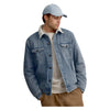 Men Sherpa Collar Overshirt