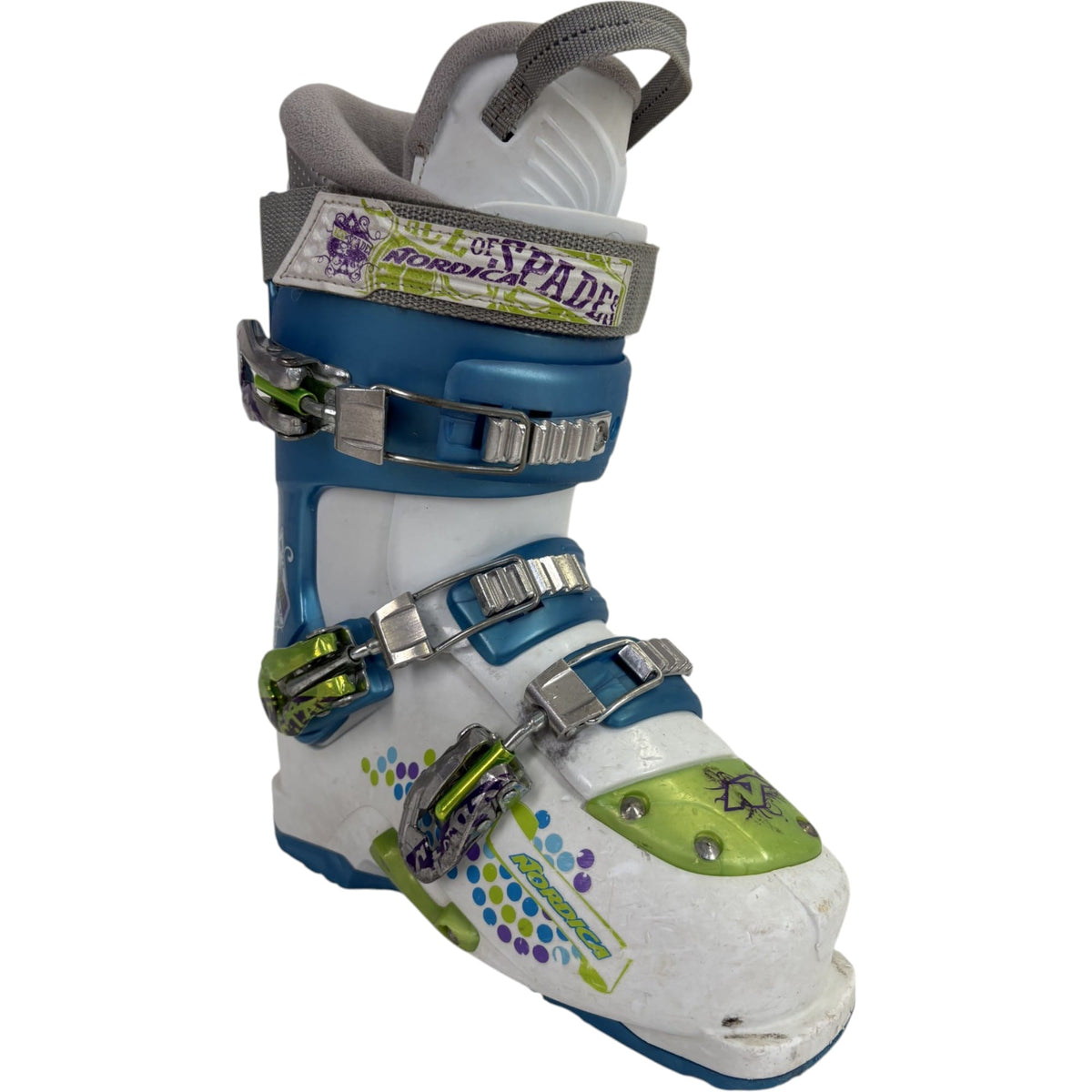 Used Ace Of Spades 3 Kids Ski Boots