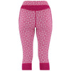 Rose Capri Hight Waist Women Base Layer