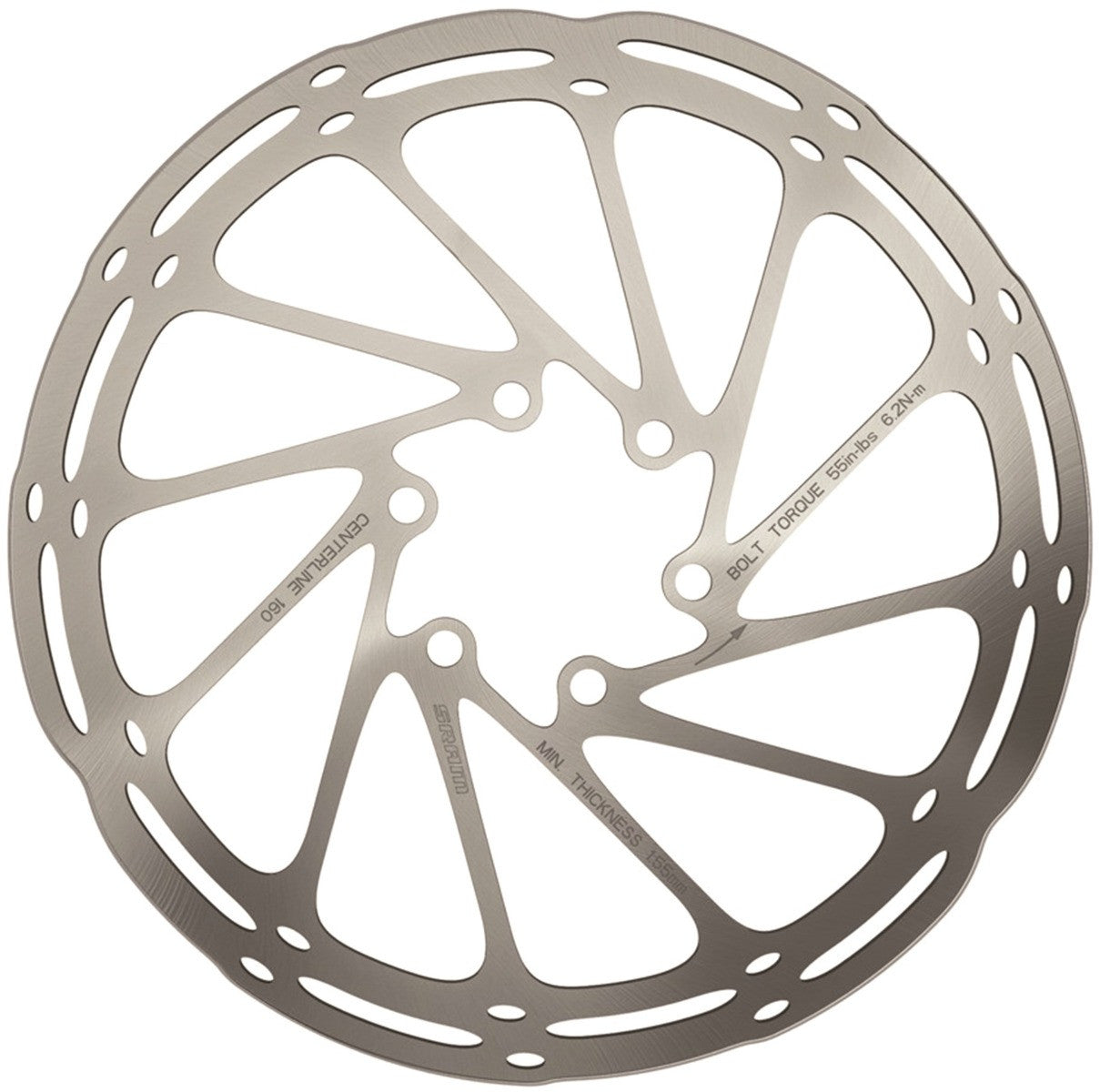 Centerline Rounded Disc Brake Rotor