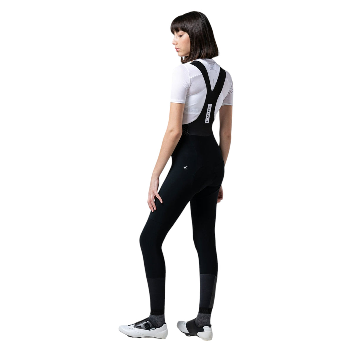 Cuissard Long à Bretelles de Vélo de Route Limited 7.0 Femme
