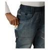 Deconstructed Denim Women Snow Pants