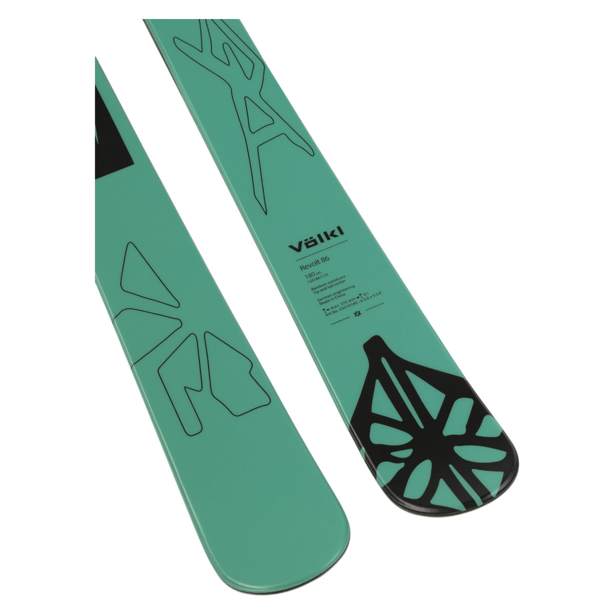 Revolt 86 Flat Adult Alpine Skis