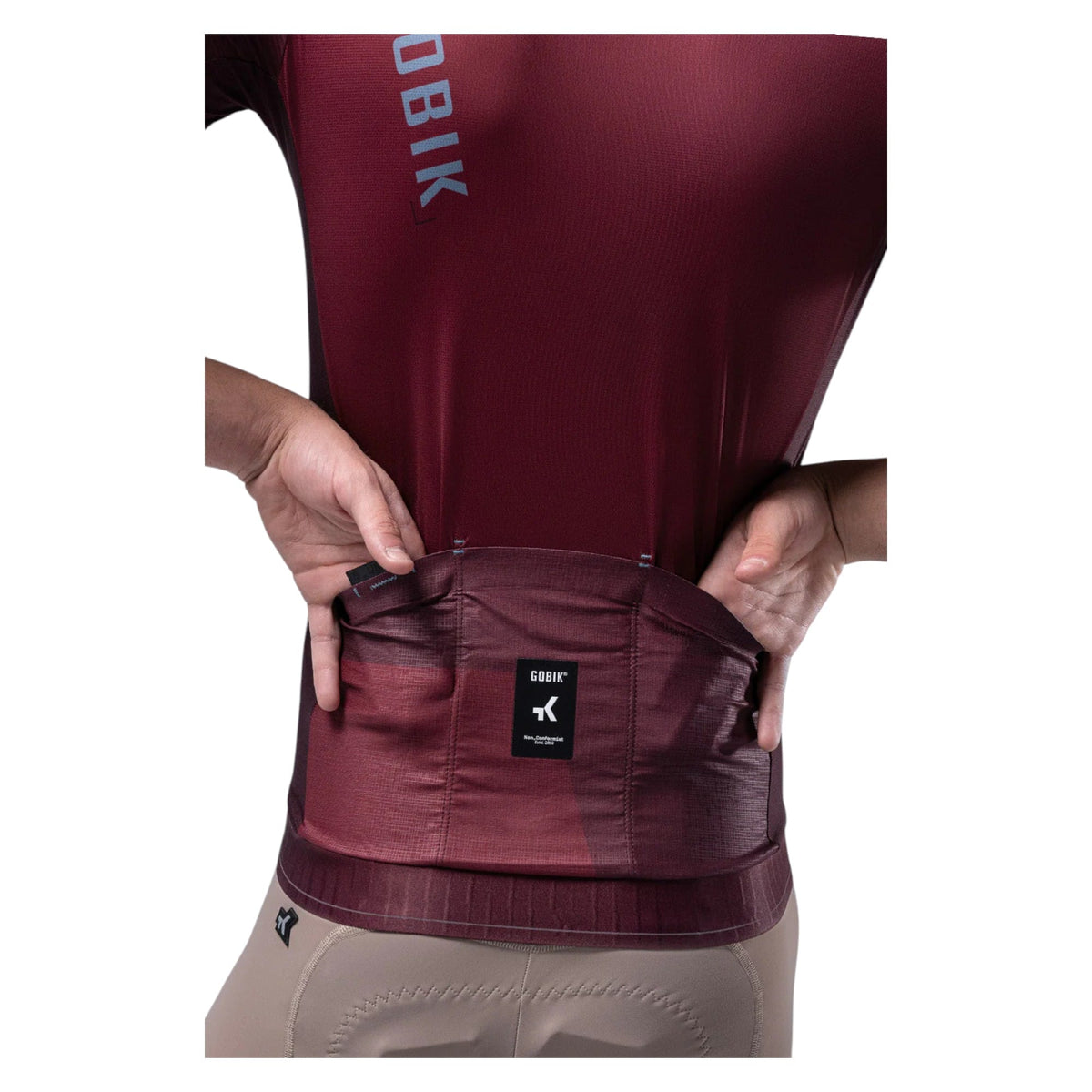 Maillot de Vélo de Route Manches Courtes Magnitude Homme